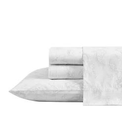 Eddie Bauer 100% Cotton Percale Deep Pocket Sheet Set
