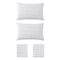 Eddie Bauer 100% Cotton Percale Deep Pocket Sheet Set