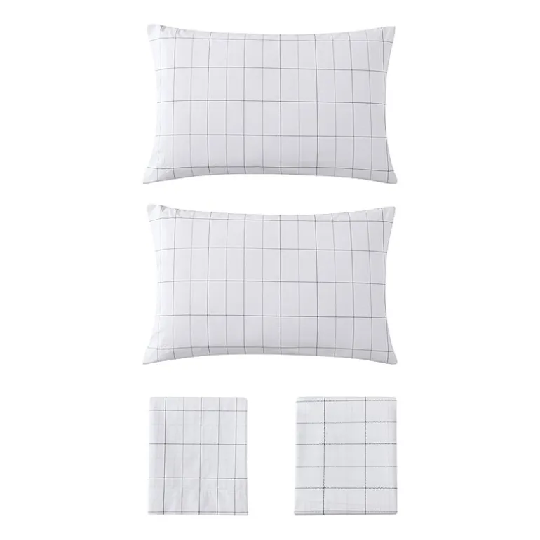 Eddie Bauer 100% Cotton Percale Deep Pocket Sheet Set