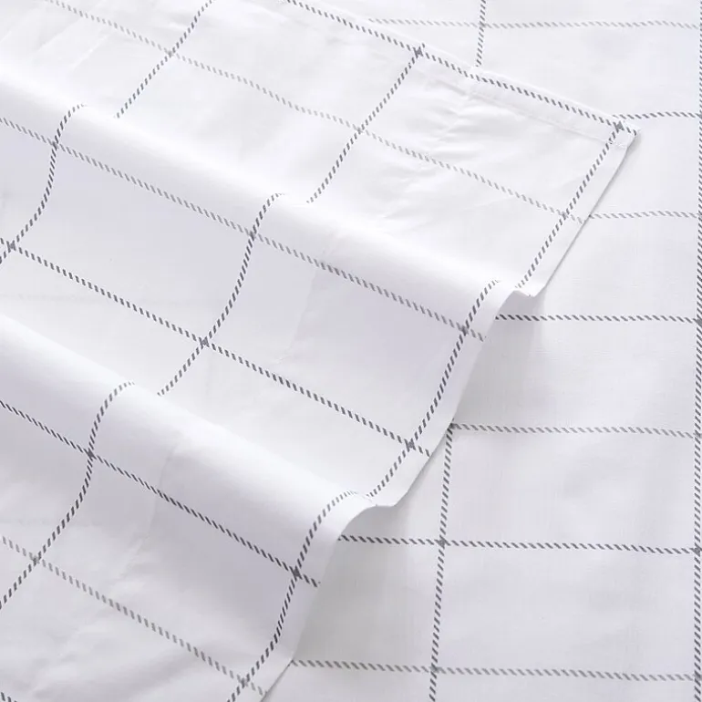 Eddie Bauer 100% Cotton Percale Deep Pocket Sheet Set