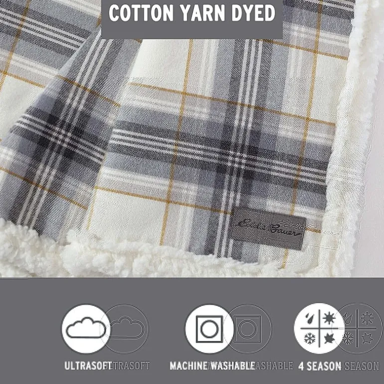 Eddie Bauer Edgewood Washable Lightweight Throw