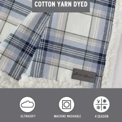 Eddie Bauer Edgewood Washable Lightweight Throw