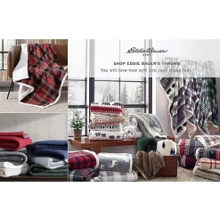 Eddie Bauer Edgewood Washable Lightweight Throw