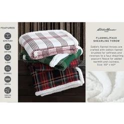 Eddie Bauer Edgewood Washable Lightweight Throw