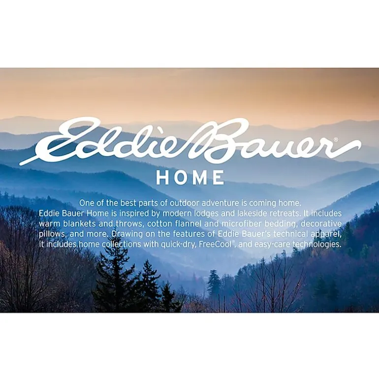 Eddie Bauer Edgewood Washable Lightweight Throw