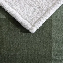 Eddie Bauer Pine Plaid Washable Lightweight Throw