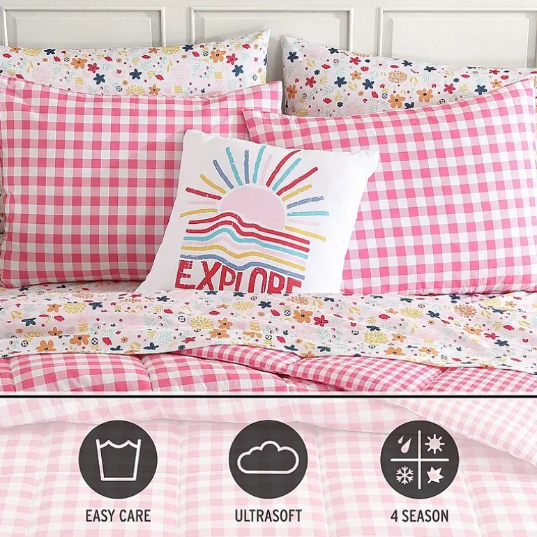 Eddie Bauer Preston Check Easy Care Comforter Set