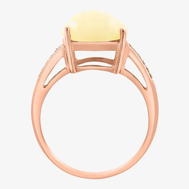 Effy Final Call Womens Genuine Gemstone 14K White/Yellow/Rose Gold Cushion Cocktail Ring