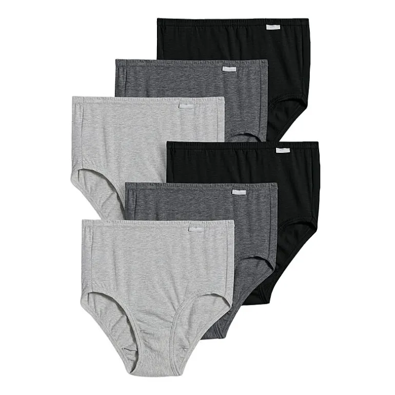 Elance® Cotton Brief - 6 Pack - 6193