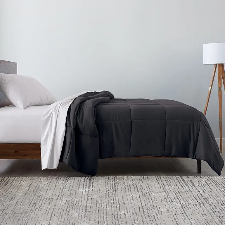 Ella Jayne Microfiber Down-Alternative Solid Color Comforter