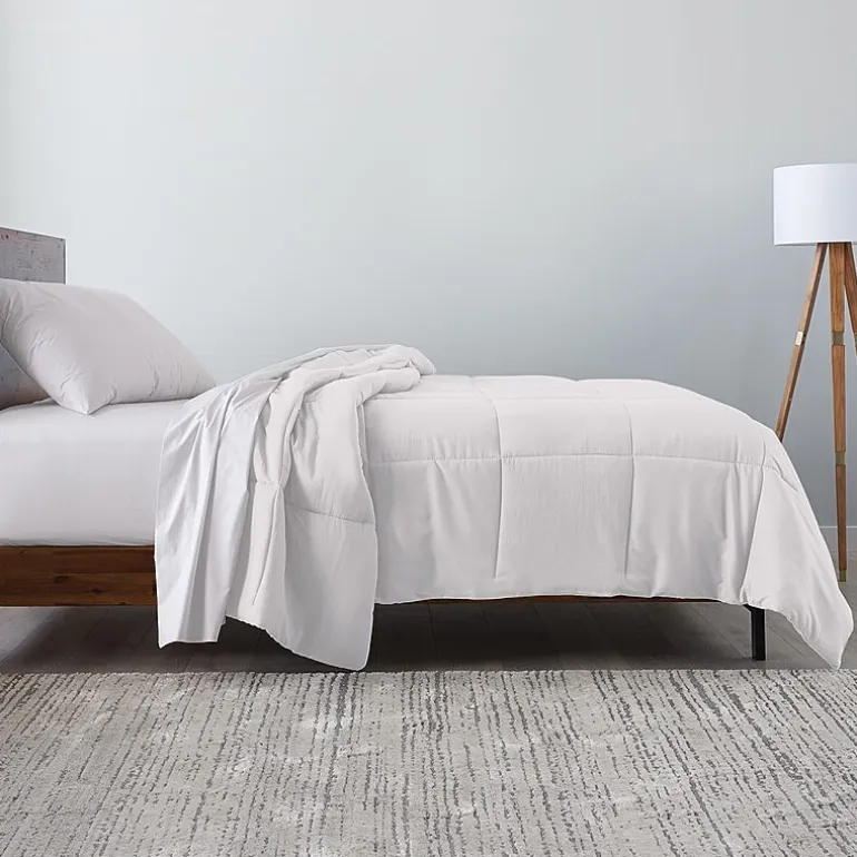 Ella Jayne Microfiber Down-Alternative Solid Color Comforter