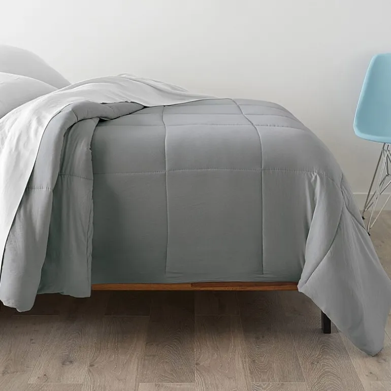 Ella Jayne Microfiber Down-Alternative Solid Color Comforter