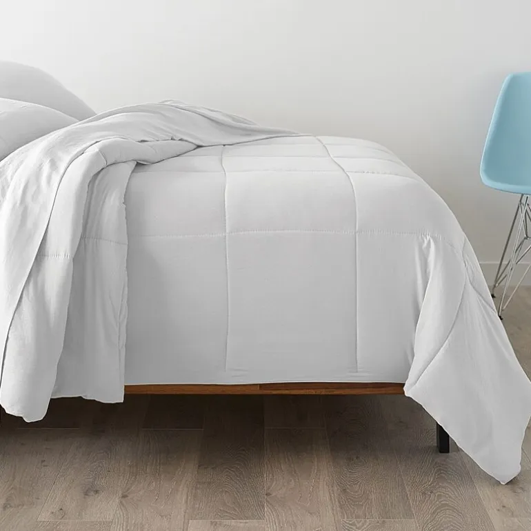 Ella Jayne Microfiber Down-Alternative Solid Color Comforter