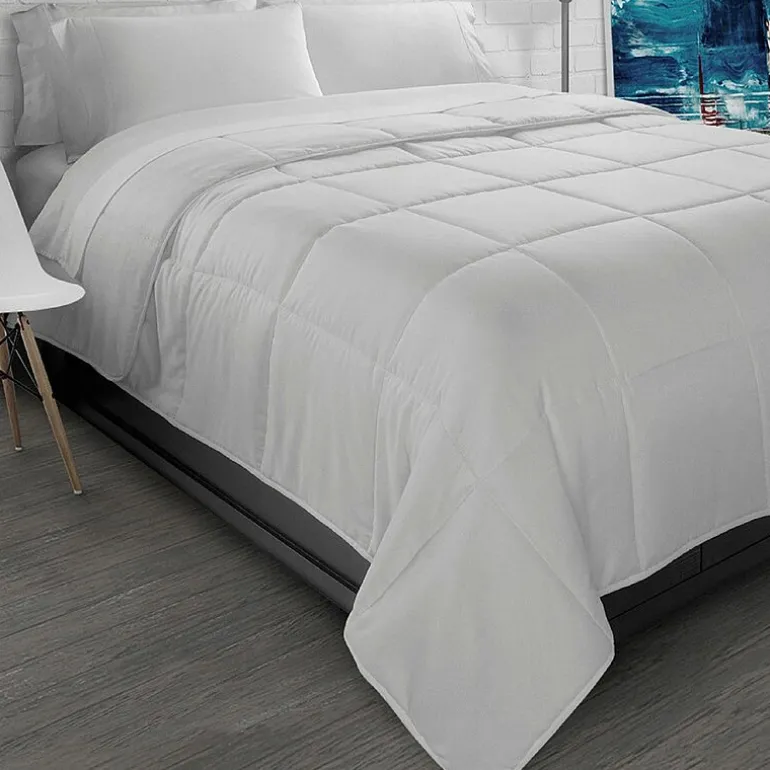 Ella Jayne Microfiber Down-Alternative Solid Color Comforter
