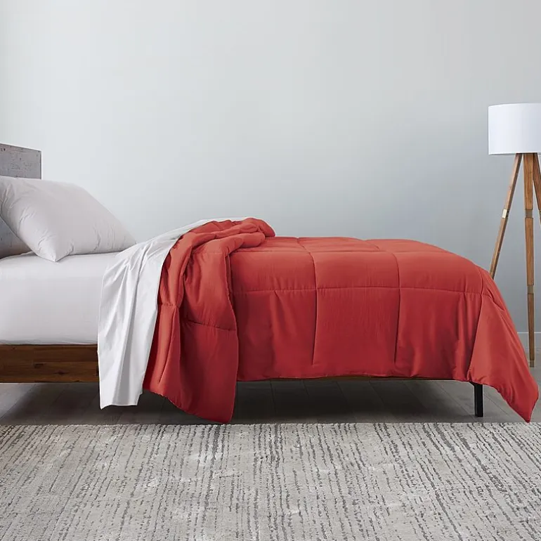 Ella Jayne Microfiber Down-Alternative Solid Color Comforter