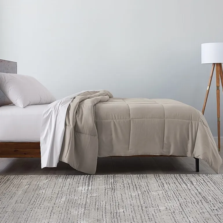 Ella Jayne Microfiber Down-Alternative Solid Color Comforter