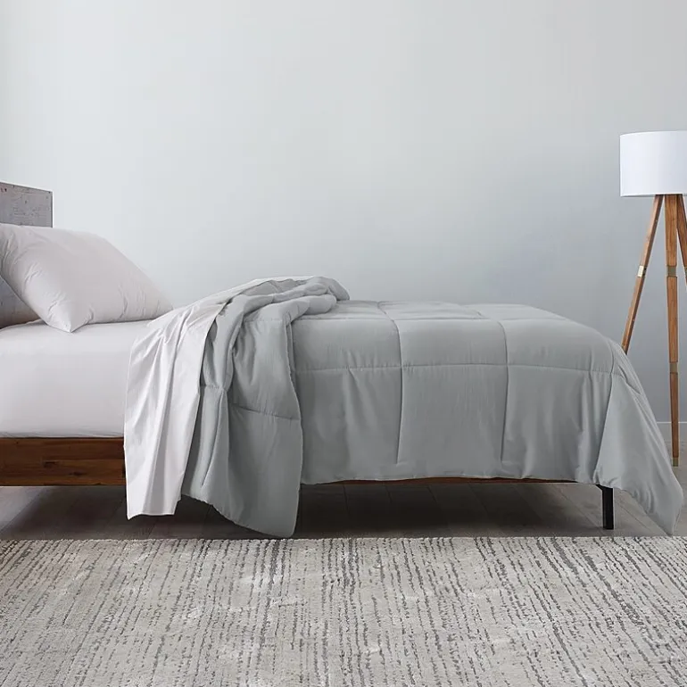 Ella Jayne Microfiber Down-Alternative Solid Color Comforter