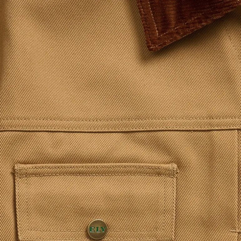 Ely Cattleman Mens Lightweight Tall Trucker Jacket