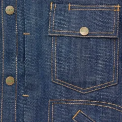 Ely Cattleman Vintage Mens Denim Lightweight Tall Work Jacket