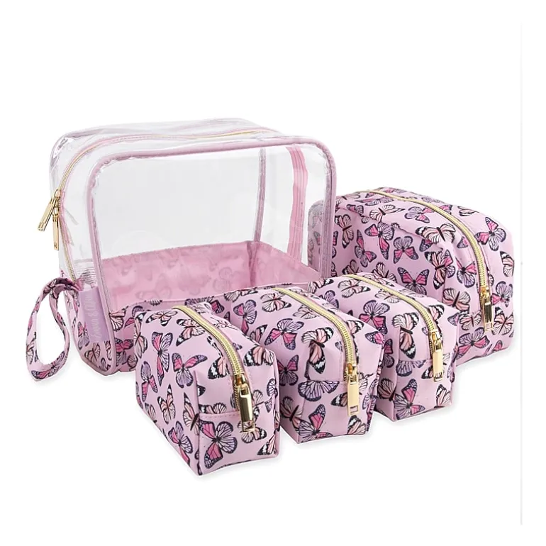 Emma & Chloe 5-pc.Travel Wristlet Set