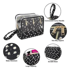 Emma & Chloe 5-pc.Travel Wristlet Set
