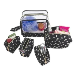 Emma & Chloe 5-pc.Travel Wristlet Set