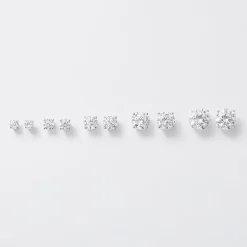 Ever Star 1 CT. T.W. Lab-Grown (G / SI1-SI2) Diamond 10K or 14K Gold Round Stud Earrings