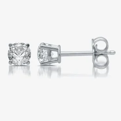 Ever Star 1/2 CT. T.W. Lab-Grown (G / SI1-SI2) Diamond 10K or 14K Gold Round Stud Earrings