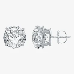 Ever Star 3 CT. T.W. Lab-Grown ( G/SI1-SI2 ) Diamond 14K Gold Round Stud Earrings