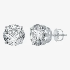 Ever Star 3 CT. T.W. Lab-Grown ( G/SI1-SI2 ) Diamond 14K Gold Round Stud Earrings