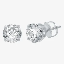 Ever Star 1 3/8 CT. T.W. Lab-Grown (G / SI1-SI2)  Diamond 10K or 14K Gold Round Stud Earrings