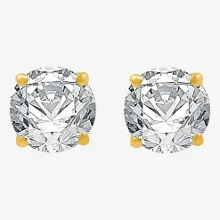 Ever Star 1 3/8 CT. T.W. Lab-Grown (G / SI1-SI2)  Diamond 10K or 14K Gold Round Stud Earrings