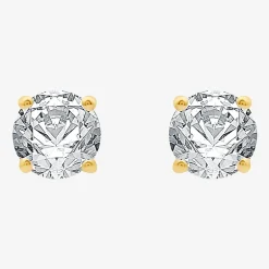 Ever Star 3/4 CT. T.W. Lab-Grown (G / SI1-SI2) Diamond 10K or 14K Gold Round Stud Earrings