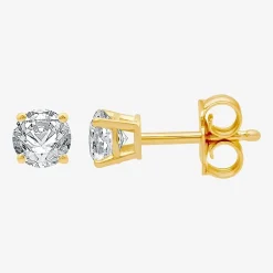 Ever Star 3/4 CT. T.W. Lab-Grown (G / SI1-SI2) Diamond 10K or 14K Gold Round Stud Earrings