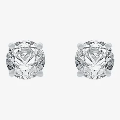 Ever Star 3/4 CT. T.W. Lab-Grown (G / SI1-SI2) Diamond 10K or 14K Gold Round Stud Earrings