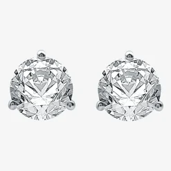 Ever Star (E-F / Si1-Si2) 3 CT. T.W. Lab Grown White Diamond 14K Gold 8.3mm Round Stud Earrings