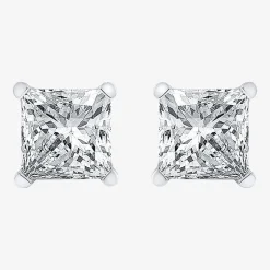 Ever Star (F / Vs2) 1 1/2 CT. T.W. Lab Grown White Diamond 14K Gold Stud Earrings