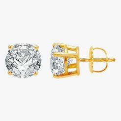 Ever Star (G / SI1-SI2) 2 CT. T.W. Lab-Grown Diamond 10K or 14K Gold Round Stud Earrings