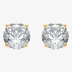 Ever Star (G / SI1-SI2) 2 CT. T.W. Lab-Grown Diamond 10K or 14K Gold Round Stud Earrings