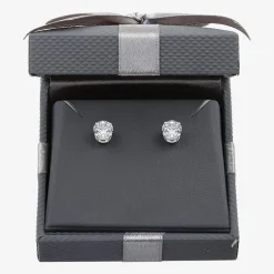 Ever Star (G / SI1-SI2) 2 CT. T.W. Lab-Grown Diamond 10K or 14K Gold Round Stud Earrings