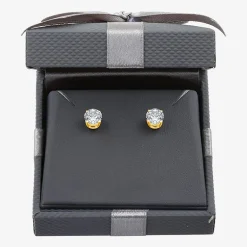 Ever Star (G / SI1-SI2) 2 CT. T.W. Lab-Grown Diamond 10K or 14K Gold Round Stud Earrings