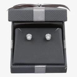 Ever Star (G / VS2) 2 CT. T.W. Lab Grown White Diamond 14K Gold 6.3mm Round Stud Earrings