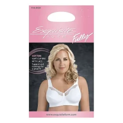 Exquisite Form Fully Full Coverage Unlined Wireless Full Coverage Bra 5100535