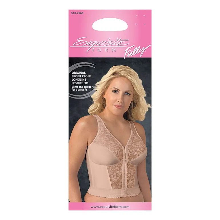 Exquisite Form Fully Full Coverage Longline Unlined Full Coverage Bra 5107565