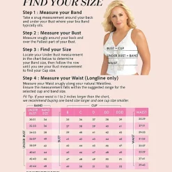 Exquisite Form Fully Full Coverage Longline Unlined Full Coverage Bra 5107565