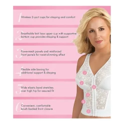 Exquisite Form Fully Full Coverage Longline Unlined Full Coverage Bra 5107565