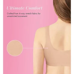 Exquisite Form FULLY® Seamless Wireless Full Coverage Bra with Front Closure -5101000