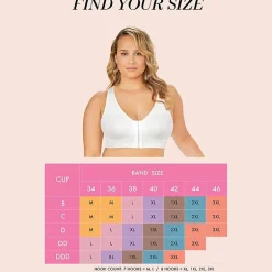 Exquisite Form FULLY® Seamless Wireless Full Coverage Bra with Front Closure -5101000