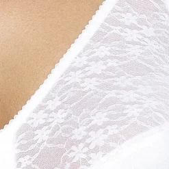 Exquisite Form®  Women's FULLY Lace Wireless Back & Posture Support Bra with Front Closure-5100565