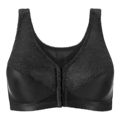 Exquisite Form®  Women's FULLY Lace Wireless Back & Posture Support Bra with Front Closure-5100565
